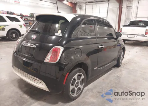 2013 Fiat 500E Battery Electric из США, поврежденный, VIN 3C3CFFGE7DT744496